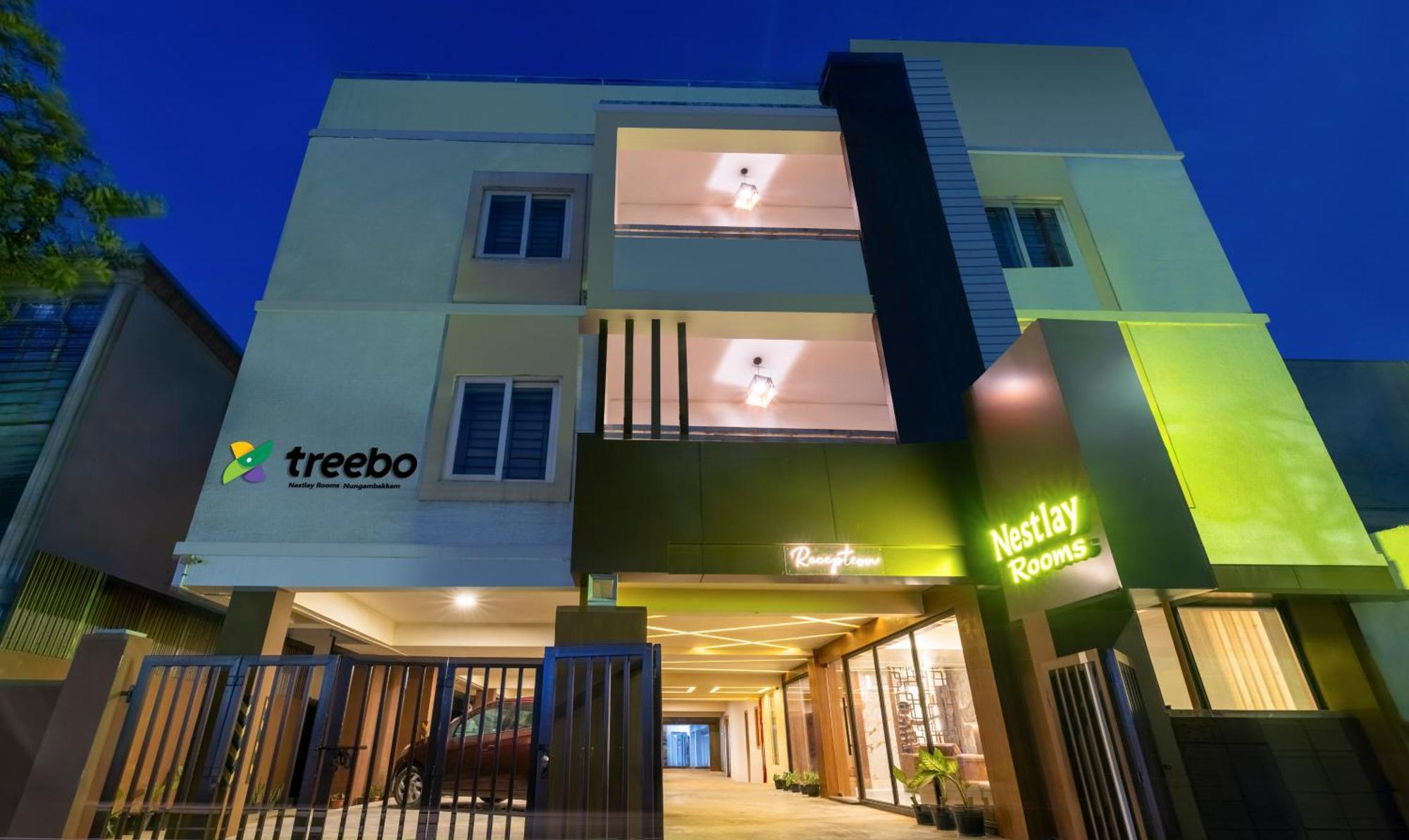 Treebo Nestlay Rooms, Nungambakkam Madrás Exterior foto