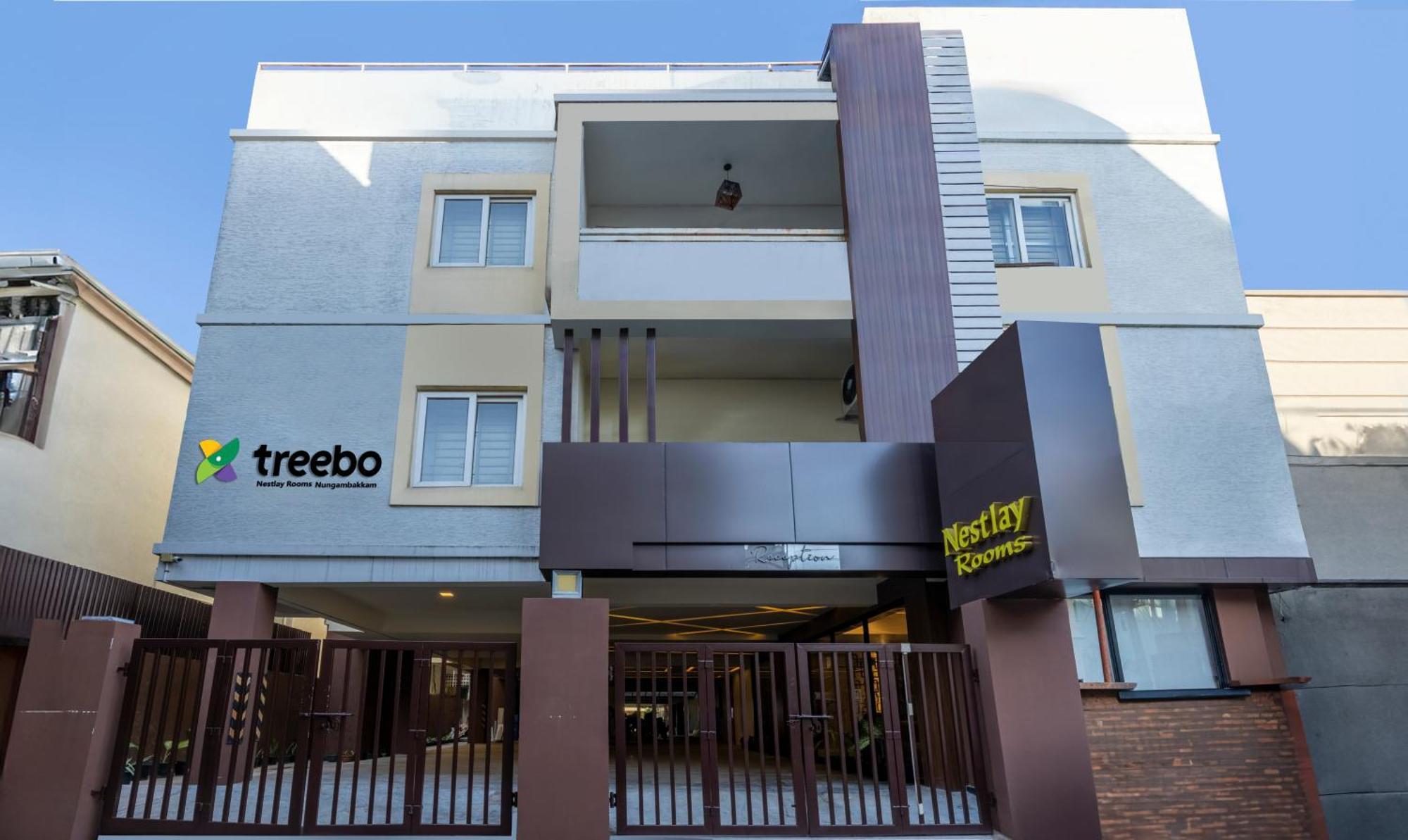 Treebo Nestlay Rooms, Nungambakkam Madrás Exterior foto