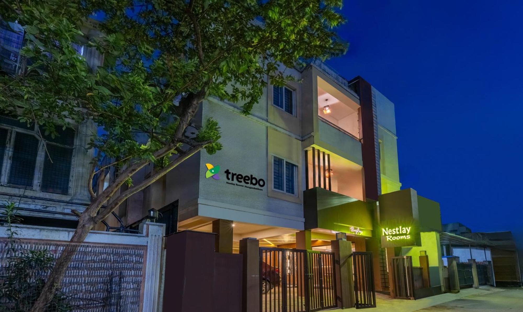 Treebo Nestlay Rooms, Nungambakkam Madrás Exterior foto